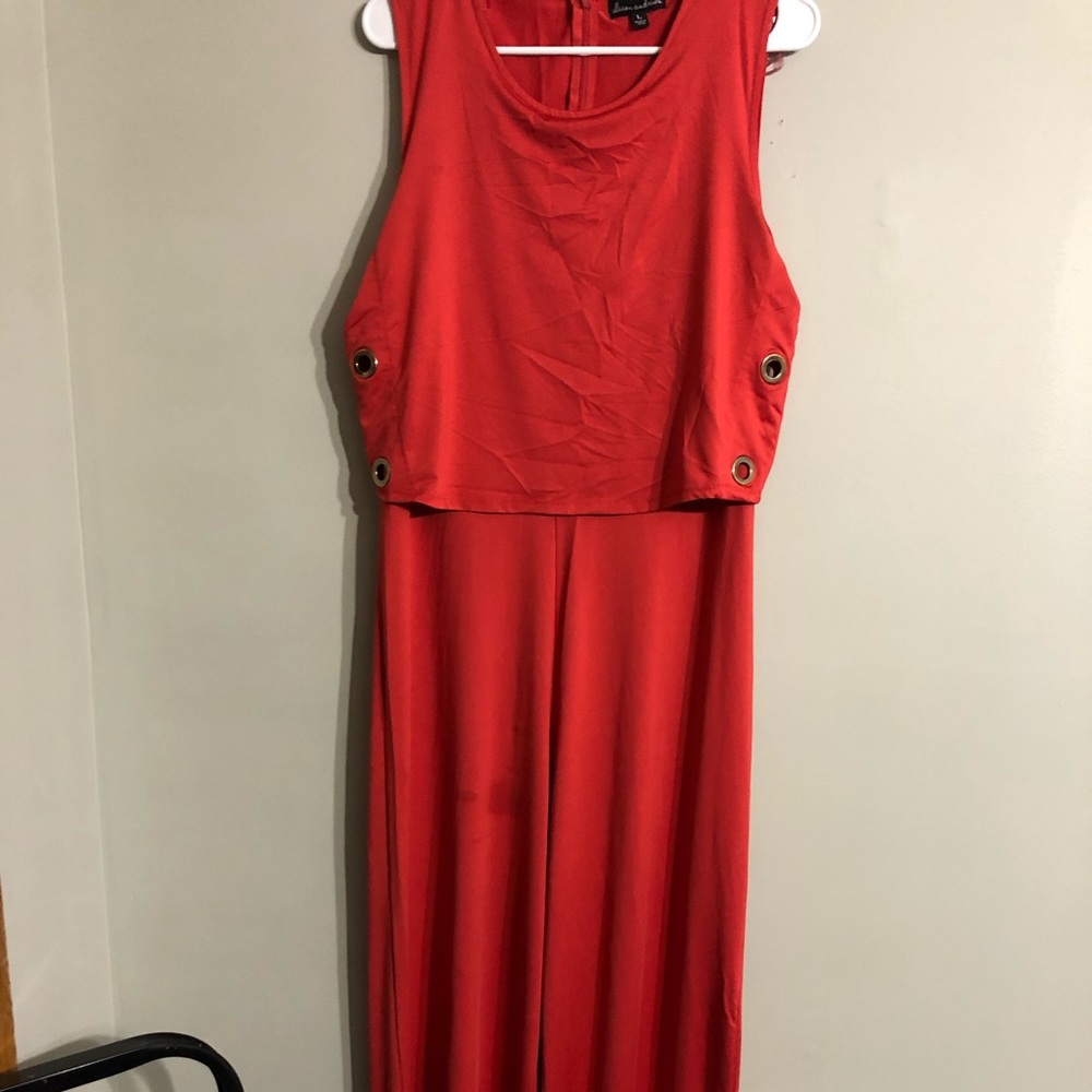 Red Jumpsuit w/o belt
